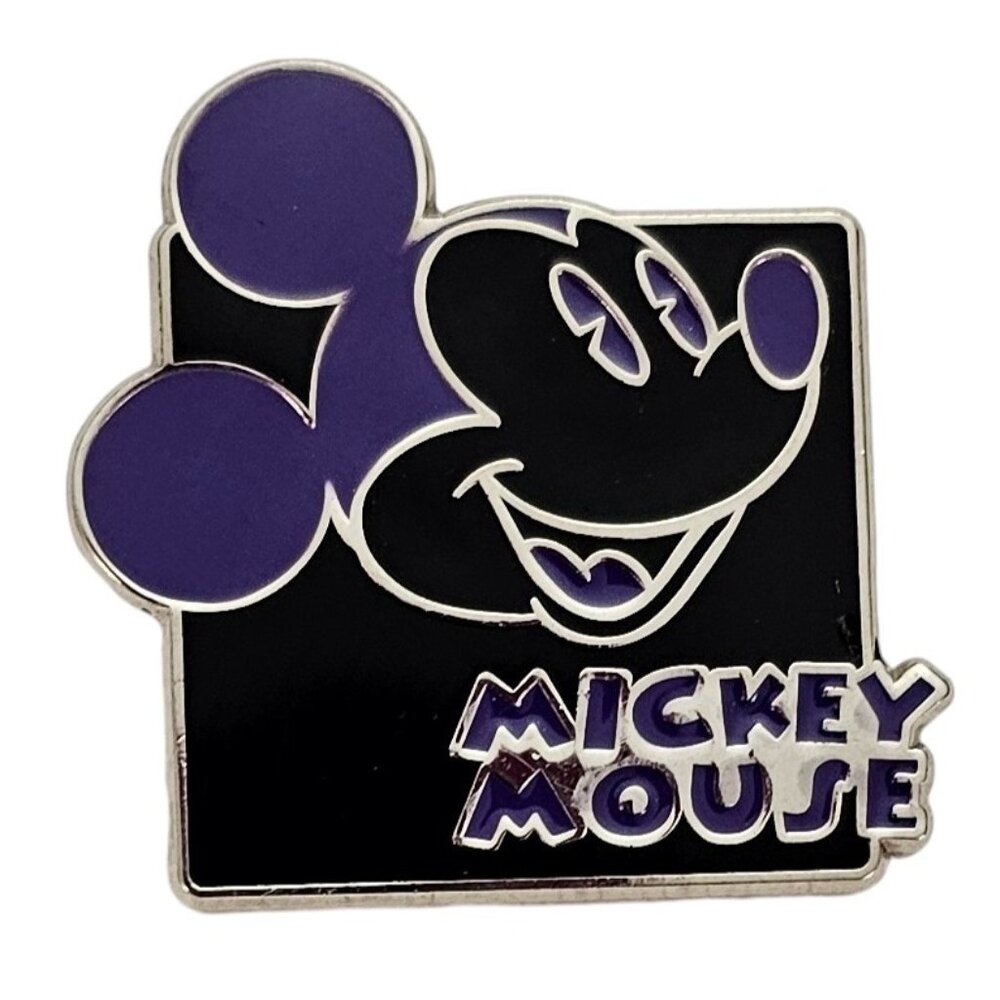 2012 Disney Purple Black Mickey Mouse Pin L458 - Picture 2 of 5